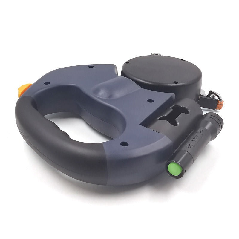 Automatic Retractable Leash With LED Flashlight One Tow Two Double-Headed Dog Walking Leash Dog Chain Pet Supplies